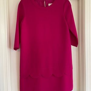 Kate Spade Pink Shift Dress - Size 0